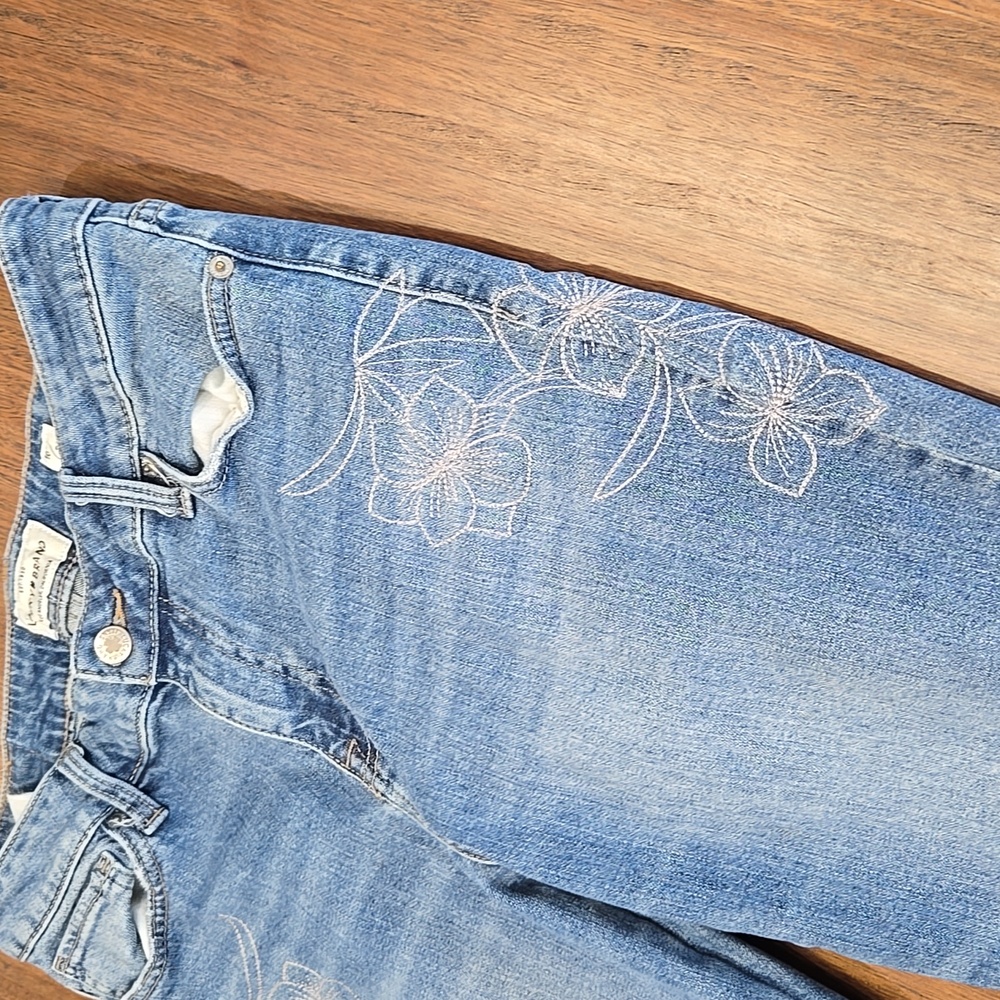 Lucky Brand Lolita Skinny Embroidered Jeans 25" Inseam - Picture 10 of 14
